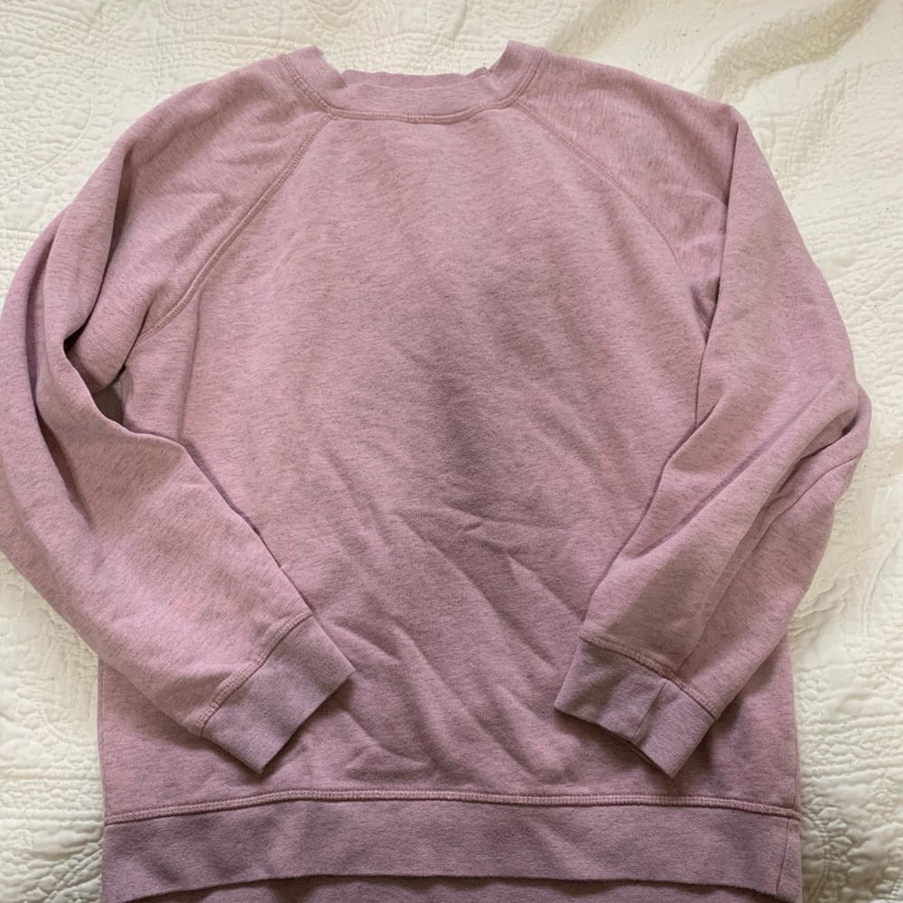 TopShop pink sweatshirt size 6